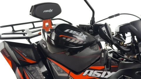 Quad ASIX COMMANDER 125 4T 3+R półautomat (2.gen) pomarańczowy > ASIX